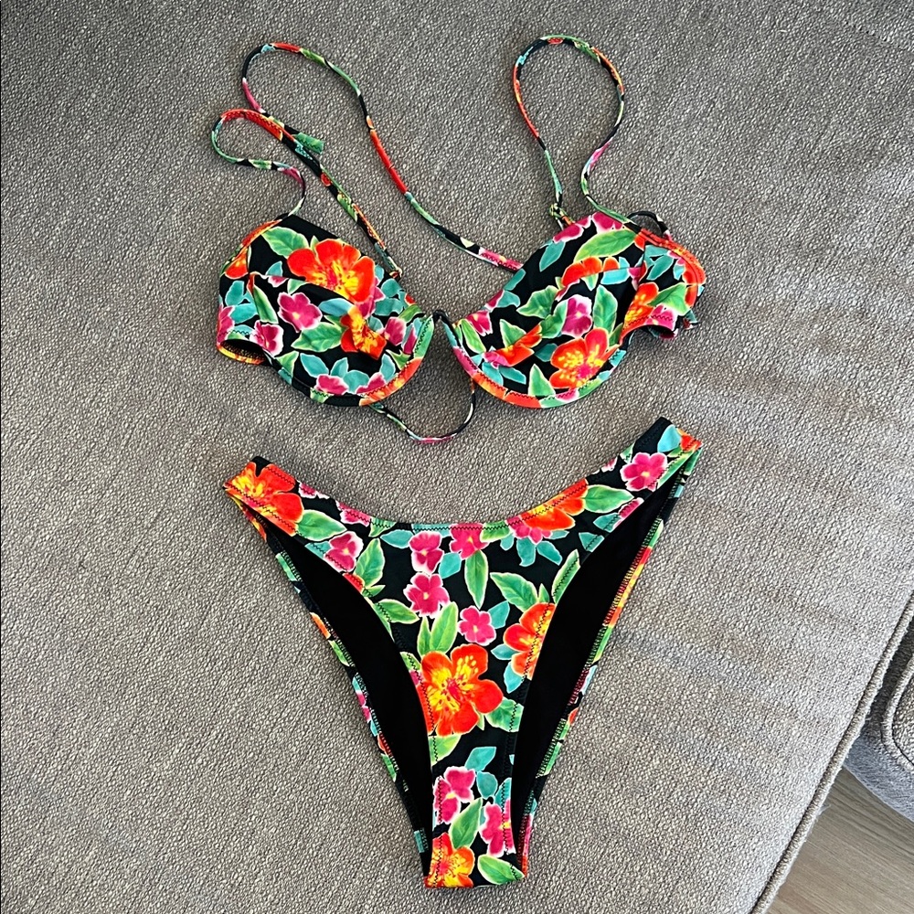 Heavy Manners Floral Bikini Set